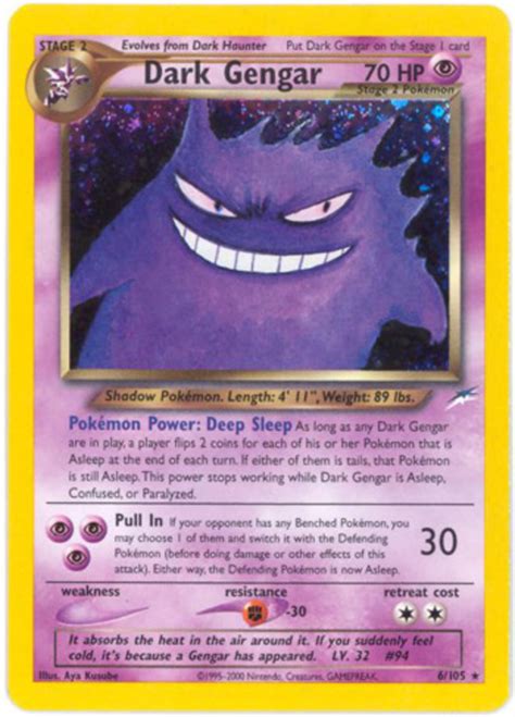 Top 6 Dark Pokemon Cards: Neo Destiny Expansion - HobbyLark