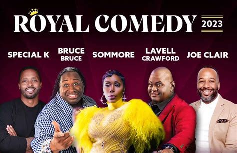 Royal Comedy 2023: Sommore, Bruce Bruce, Lavell Crawford & Special K ...