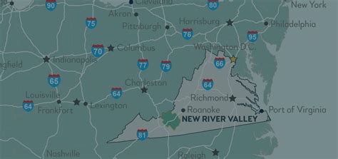 Map Header | Virginia's New River Valley