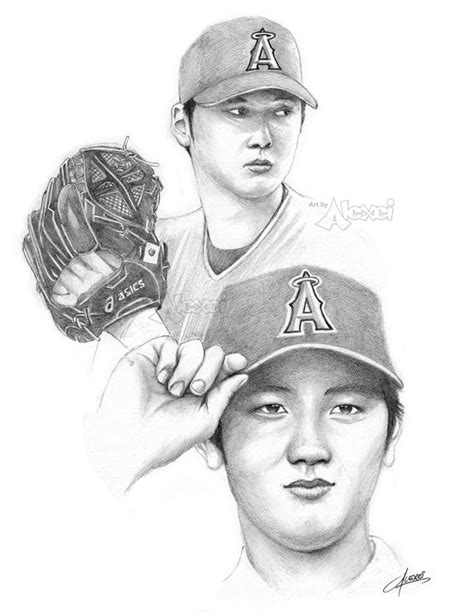 Shohei Ohtani Drawing : r/angelsbaseball