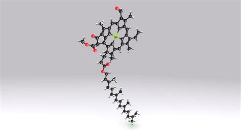 Chlorophyll B Structure Obj