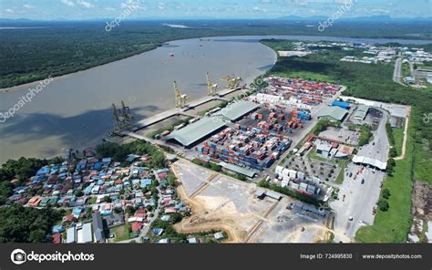 Kuching Malaysia June 2024 Senari Port Pending Terminal Port — Stock Editorial Photo © juliuscwt ...