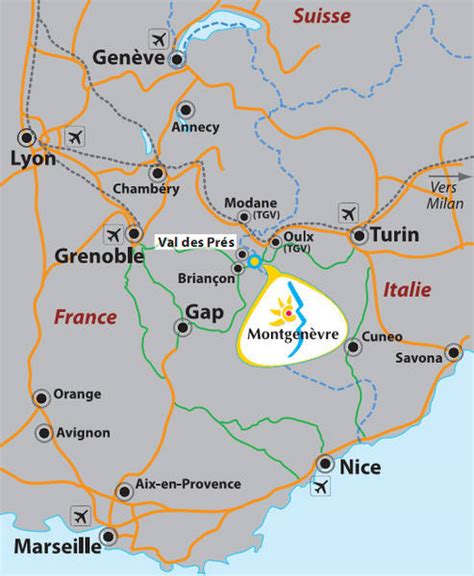 Carte De France Montgenevre | My blog