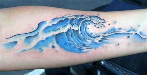 Wave Tattoo Meaning and Symbolism