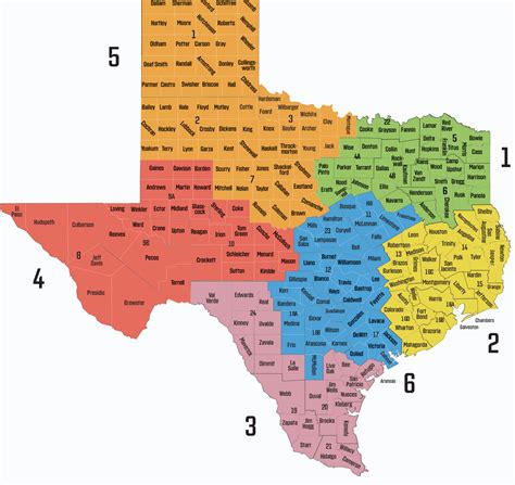 TDEM Regions | Texas VOAD