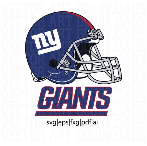 NY Giants Helmet Inspired Vector Pack Art Now Available For Download ...