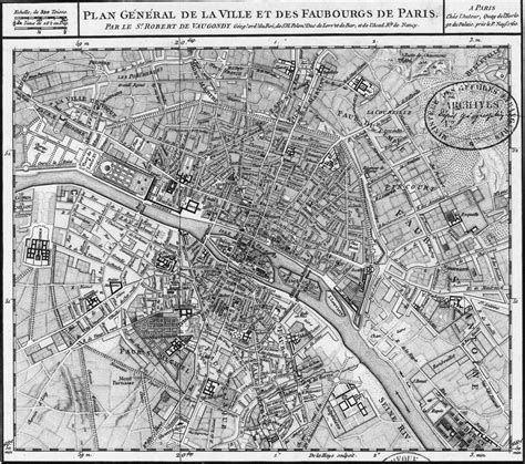 Georges-Eugene Haussmann, Plan for Paris. Straight arterial boulevarts ...