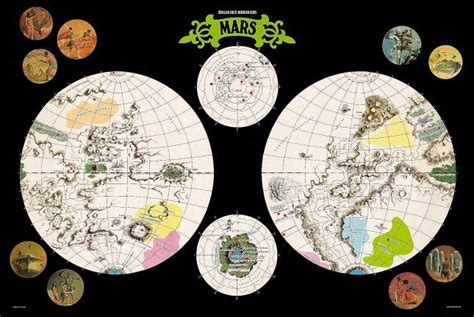 Map of Barsoom | John carter of mars, Map, Savage worlds