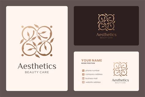 Aesthetic Logo Design. Graphic by jempolan · Creative Fabrica