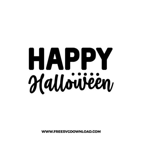 Happy Halloween SVG & PNG Halloween cut files 2