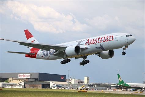 Austrian Airlines’ Newest Boeing 777 Lands in Vienna | GTP Headlines