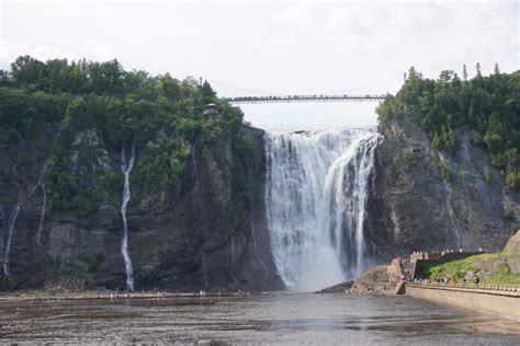 Visiting the Breathtaking Montmorency Falls Near Quebec City - Gone With The Family