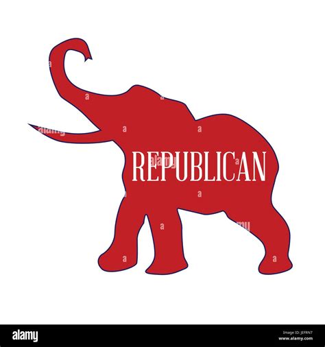 Republican party elephant Stock Vector Images - Alamy