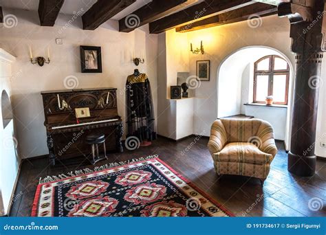 Interior of Bran Castle in Transylvania Editorial Photography - Image ...