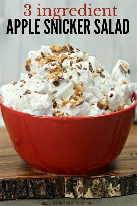 Snicker apple salad recipe - Easy Snicker Salad Recipe