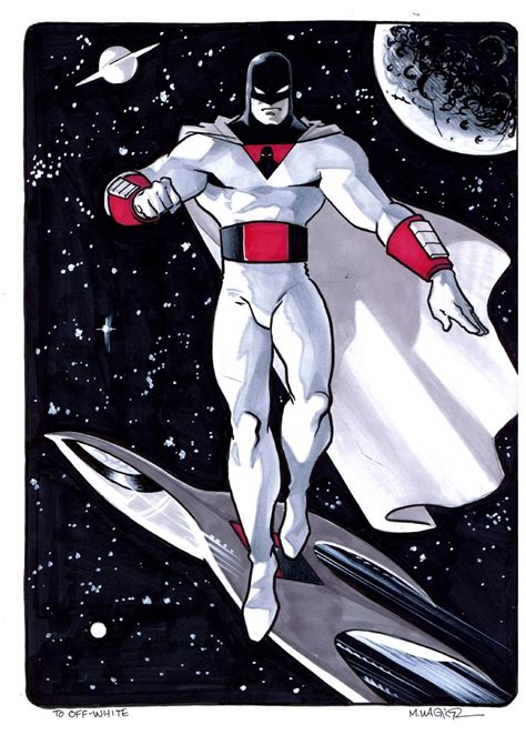 Space Ghost by Matt Wagner Comic Art | Space ghost, Classic cartoon characters, Comic books art