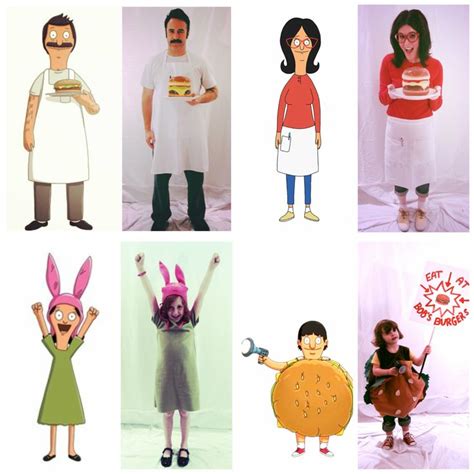 Bob's Burgers Halloween 2013 | Bob's burgers halloween costume, Bobs ...