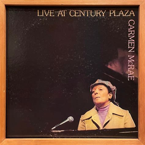 Carmen McRae – Live At Century Plaza (LP) | Underground Gallery Record Store