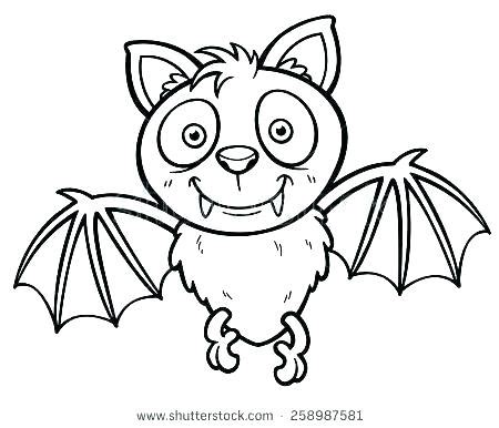 Realistic Bat Coloring Pages at GetColorings.com | Free printable ...