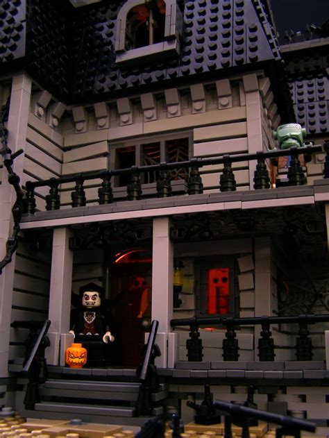 ~ Lego Mocs Holidays ~ Halloween ~ Haunted House Trick or Treat | Lego haunted house, Haunted ...