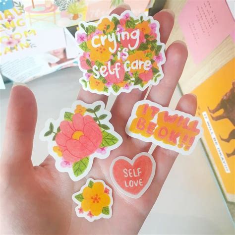 Self Care Stickers Self Love Stickers Vinyl Stickers | Etsy | Love ...