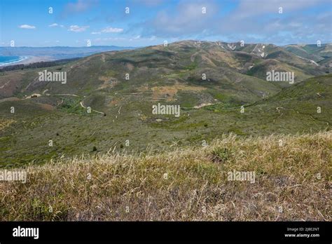 Hiking trails in Montaña de Oro State Park San Luis Obispo County, California , USA Stock Photo ...