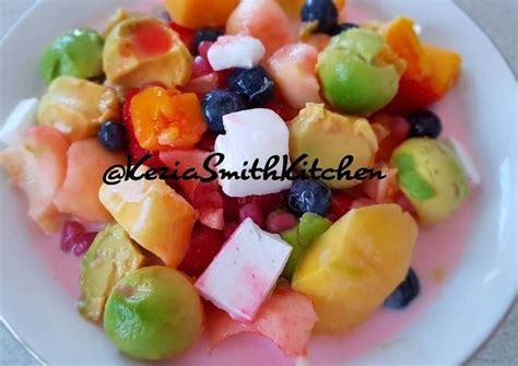 Mix Fruit Berry Ice (Es Buah Campur) Recipe by Kezia's Kitchen 👩‍🍳 | Recipe | Mixed fruit ...