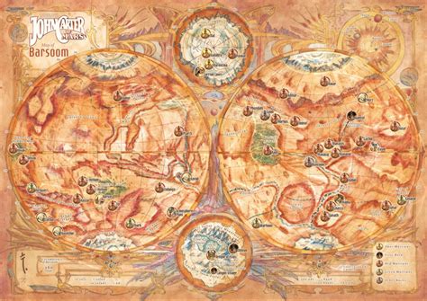 Maps of barsoom - crazyladeg