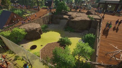 My first park in Planet Zoo (Franchise mode) Tell me what you think ...