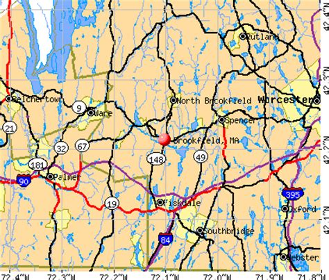 Brookfield, Massachusetts (MA 01506) profile: population, maps, real ...