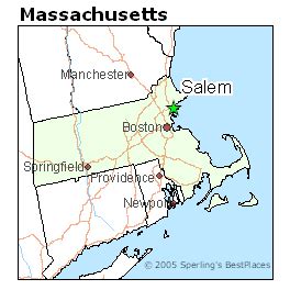 Where Is Salem Massachusetts Located On A Map - Kylie Minetta