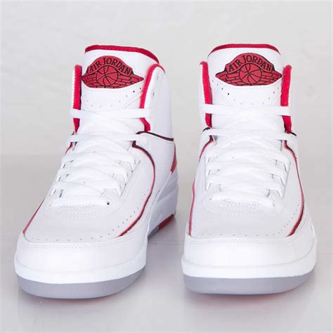 Air Jordan 2 Retro: White - Varsity Red - Release Reminder - Air ...