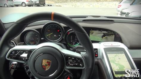 Porsche 918 Spyder - Interior and Displays - YouTube