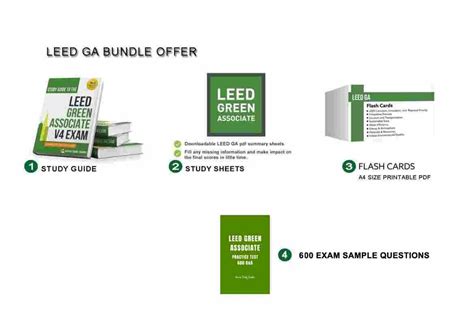 LEED GA Bundle Offer - Complete LEED GA Home Study Kit - Guide 2023 - 24