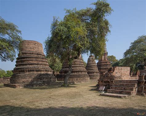 Wat Phra Ram Chedi Ruins DTHA0178 Photograph by Gerry Gantt - Fine Art America