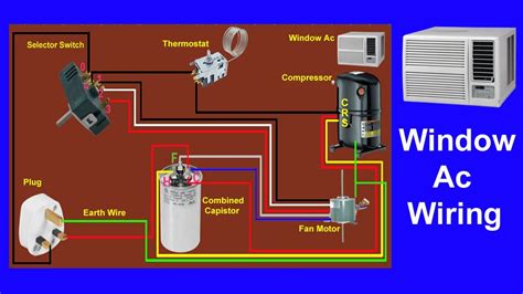 Window air conditioner wiring diagram