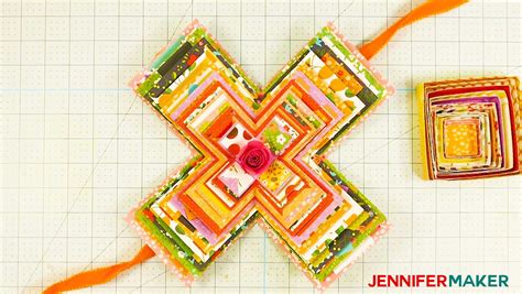 Explosion Box Card Tutorial: Endless Box - Free SVG File - Jennifer Maker