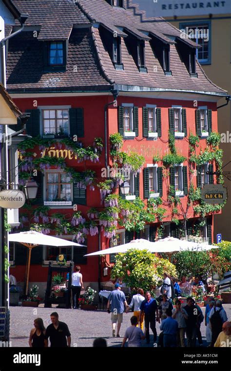 Hotel / Meersburg Stock Photo - Alamy