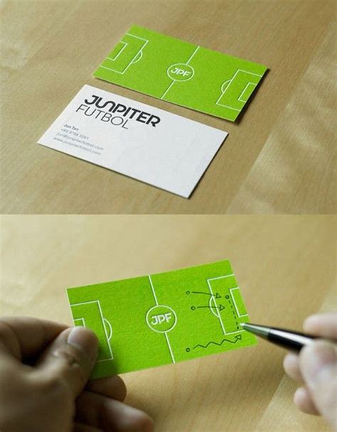 Another example of interactive business cards where the user is incli… | Business card design ...