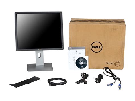 Dell P1914S Black 19" IPS 8ms(GTG) Ultra-Wide Viewing angle LCD/LED Monitor, 2,000,000:1 (1000:1 ...