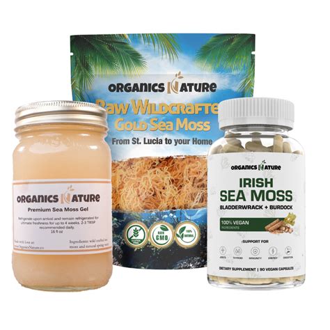 Buy Sea Moss Gel Online | Free Shipping | Organics Nature