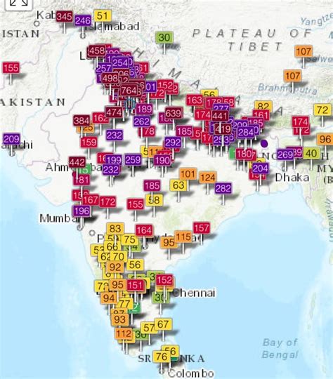 AQI levels across India. It’s not just Delhi. : r/india