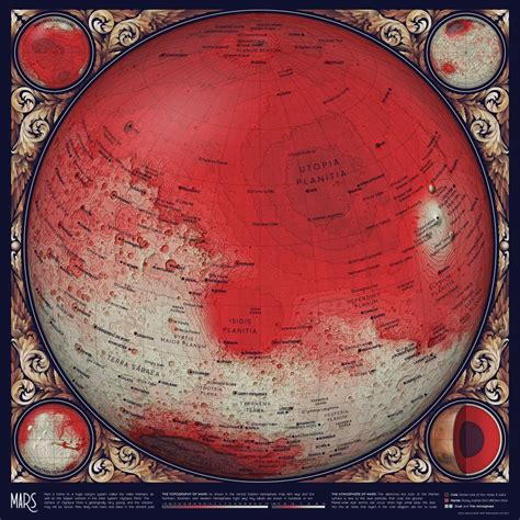 The Topography of Mars: Visualizing an Alien Landscape