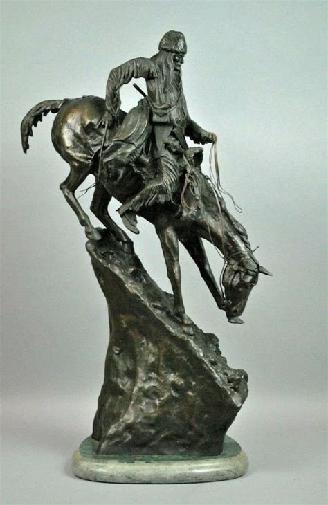 Frederic Remington Bronze Sculpture 28 mountain Man - Etsy