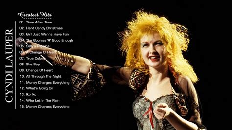 Cyndi Lauper Greatest Hits | Best Songs of Cyndi Lauper - YouTube