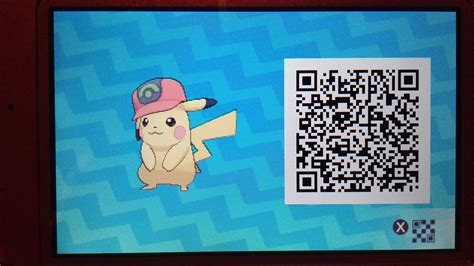 Pikachu Images: Pokemon Sun Ash Pikachu Qr Code