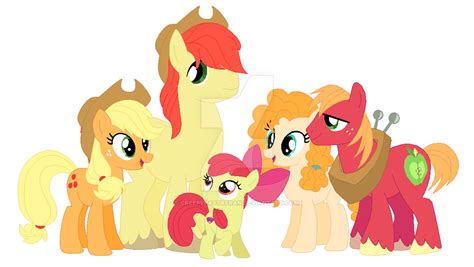 MLP - The Apple Family by creepypastaFran.deviantart.com on @DeviantArt ...