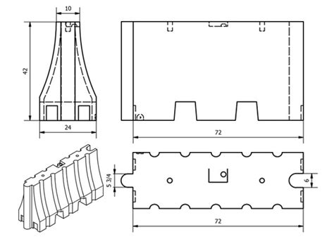 72 in x 42 in Water-filled Barrier - Plastic Jersey Barriers and Highway Safety Products ...