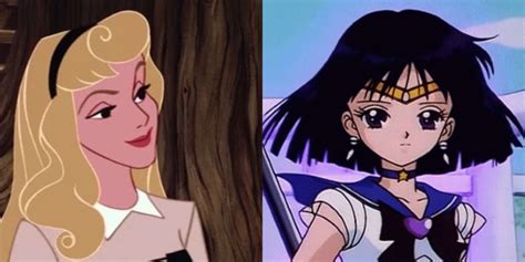 Disney Princesses And Their Sailor Moon Counterparts