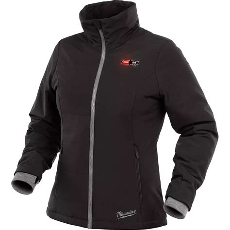 Milwaukee Tool Women's Small M12 12V Lithium-Ion Cordless Black Heated Jacket (Jacket Only ...